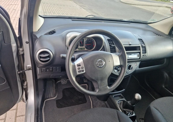 Nissan Note cena 12900 przebieg: 178000, rok produkcji 2006 z Myszków małe 154